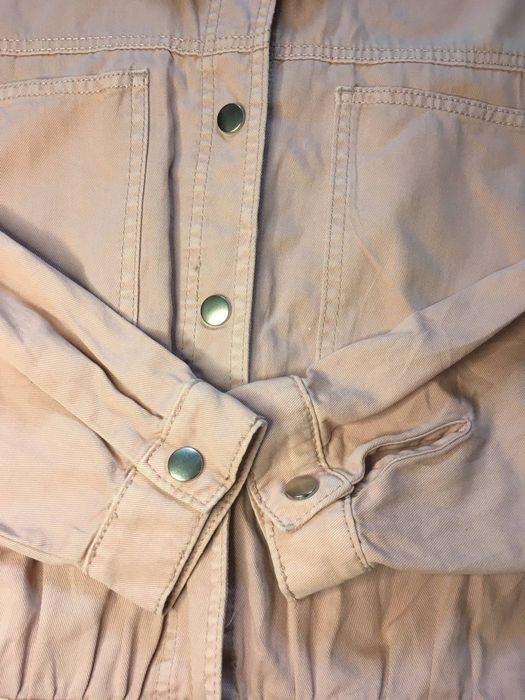 Джинсовий комбінезон з карманами