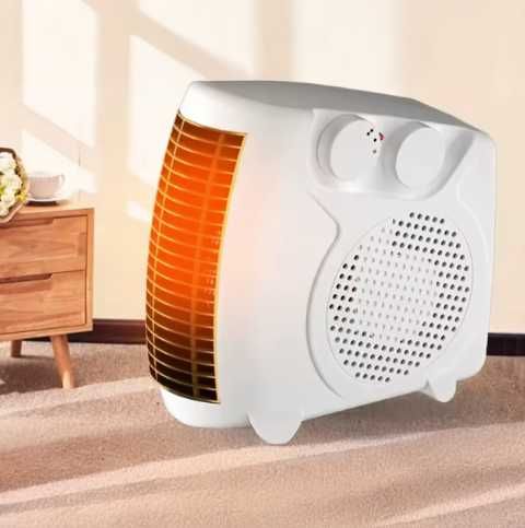 Termowentylator Przenośny Farelka Grzejnik Elektryczny Wiatrak 600W