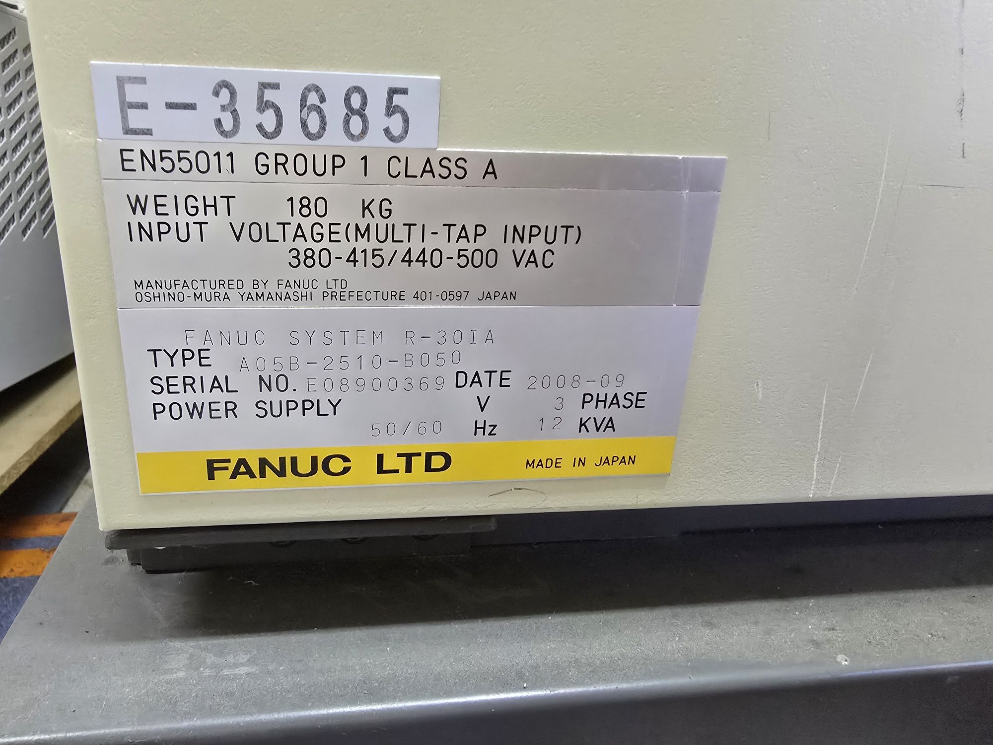 Robot manipulator Fanuc Kuka