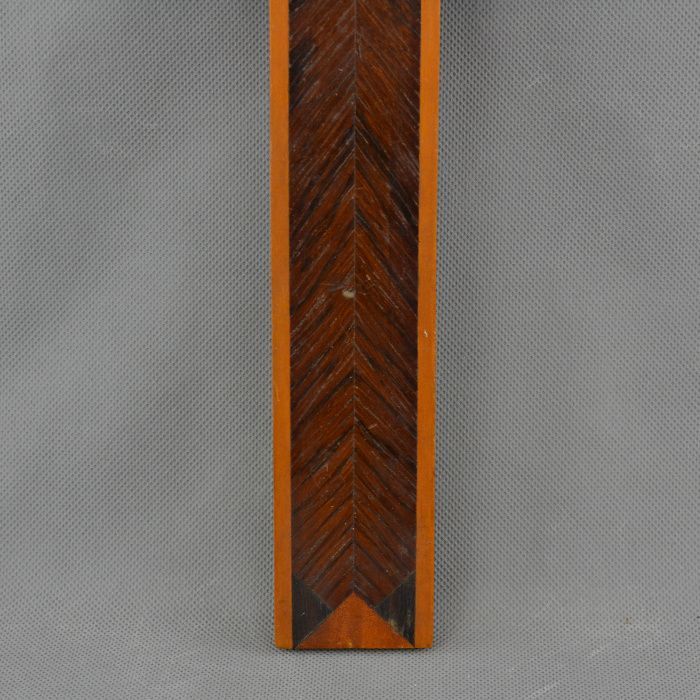 Cruz de pendurar em madeira com embutidos – séc. XIX