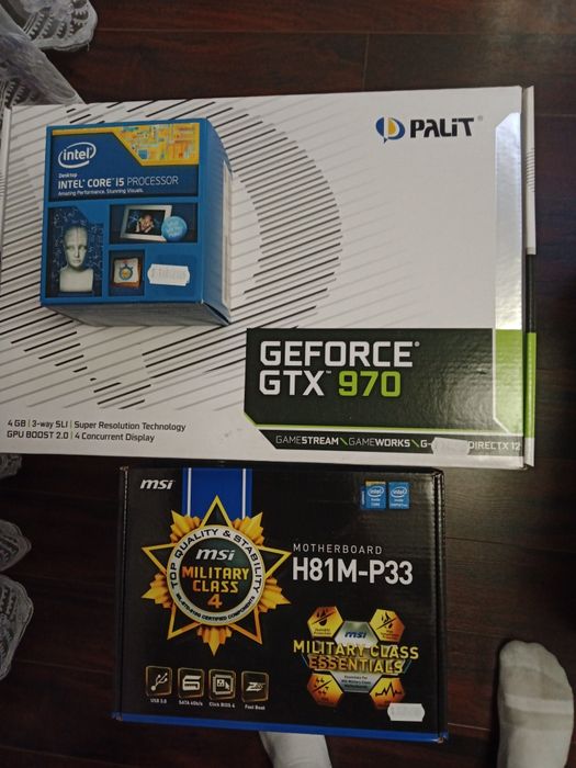 Komputer gtx970 4gb ssd ram 8gb