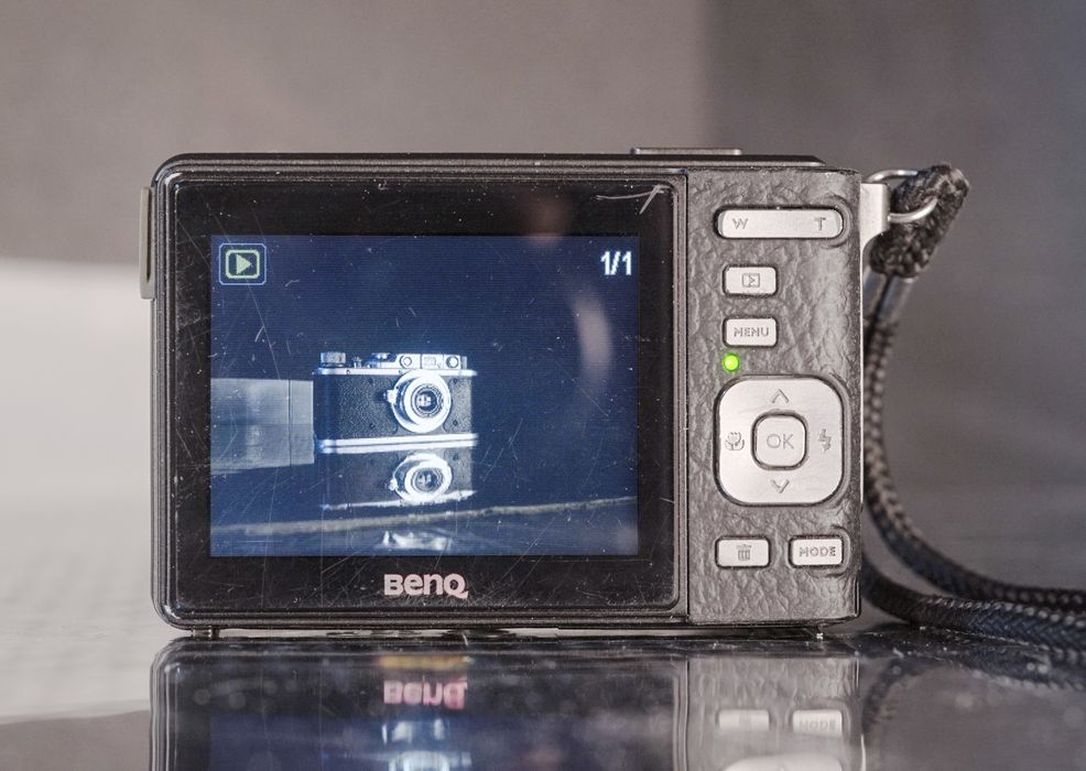 Aparat cyfrowy kompakt benq dc c850