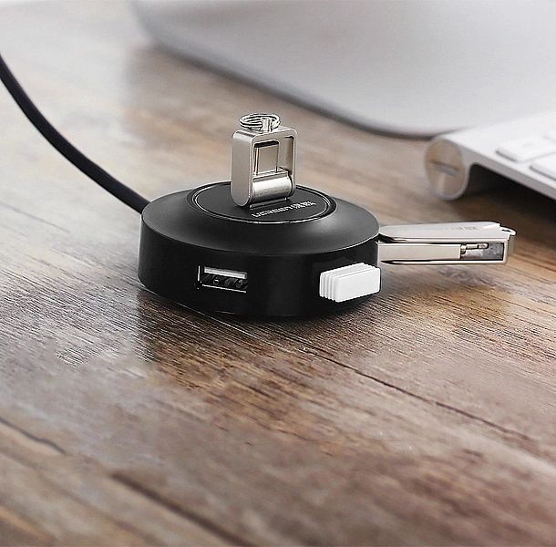 Ugreen Hub Usb2.0/4x Usb-a 480Mb/s 1m biały (cr106)