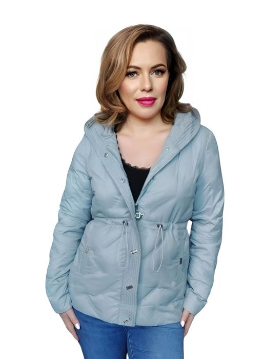 NOWA ZIELONA damska kurtka wiosenna przejściowa kurtka MIĘTOWA XL 42