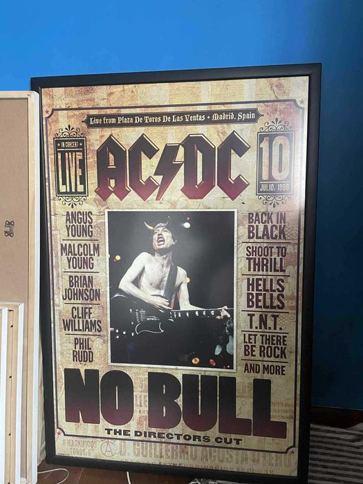 Poster e Moldura AC/DC