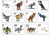 1szt. Nowy Model Dinozaurów 28cm Wybór do LEGO Jurassic World
