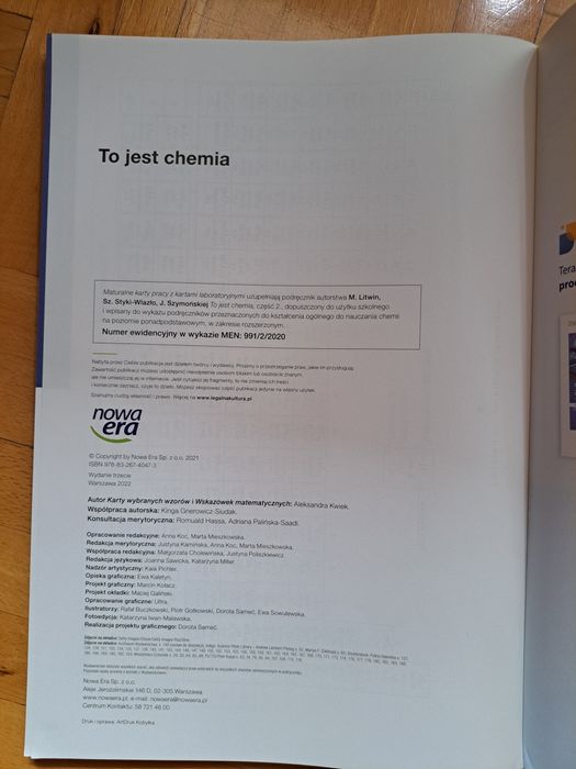 To jest chemia.Maturalne karty pracy 2