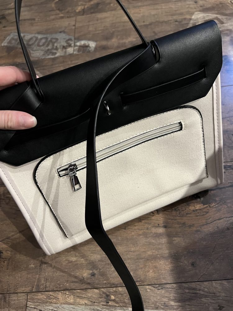 Torebka kuferek shopper