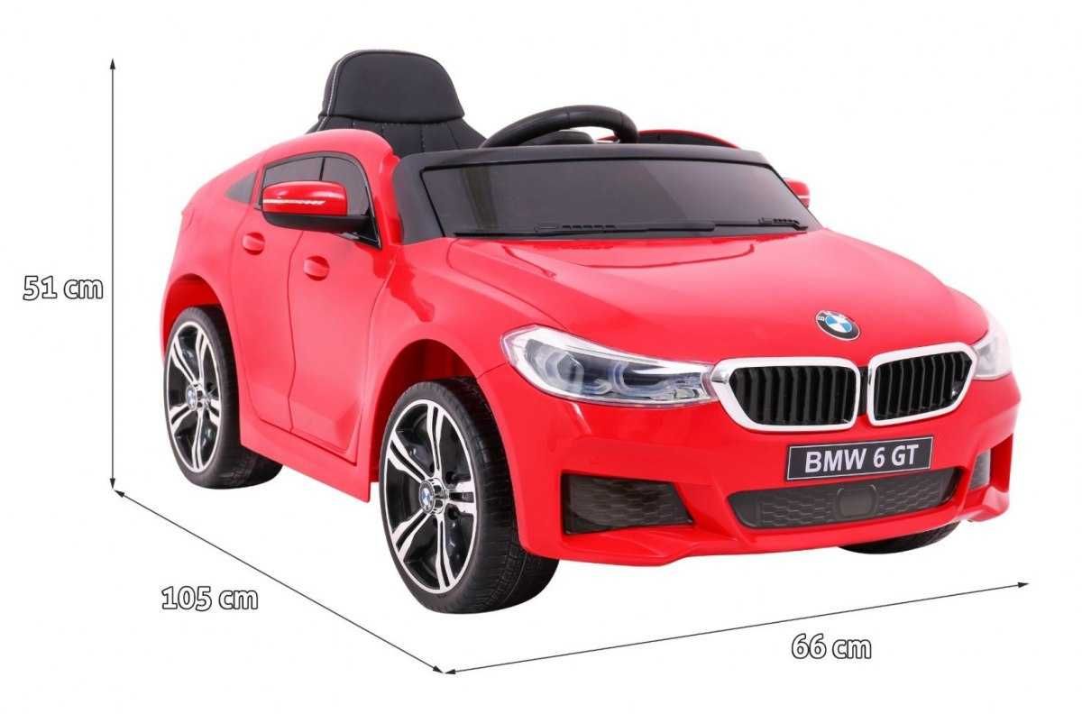 Auto samochód na akumulator BMW GT6 dla dzieci pojazd autko