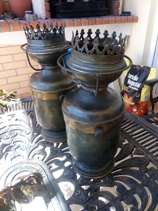 candeeiro cobre 1965