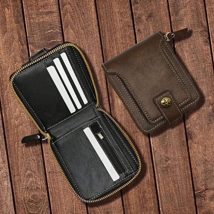 Portfel męski skórzany