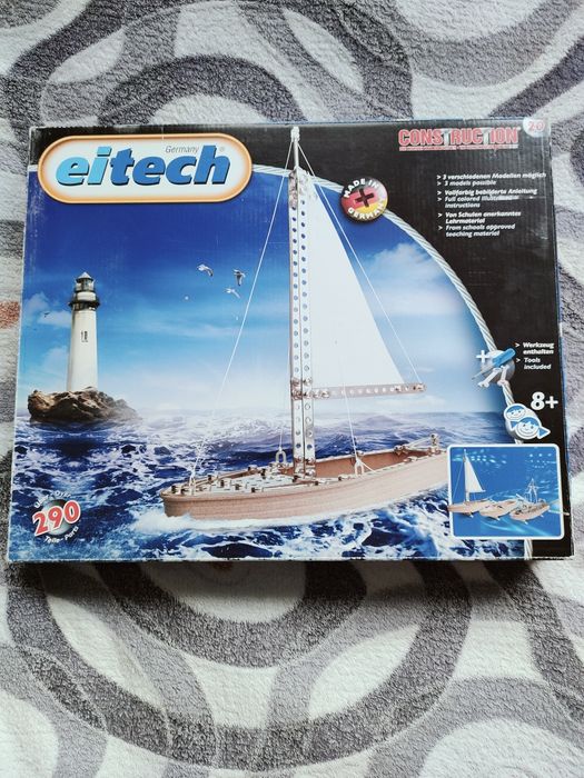 Klocki konstrukcyjne Eitech C20 Łodzie - 3 modele