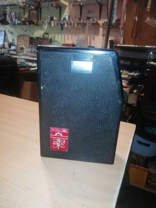 Stare turystyczne składane żelazko PRL       S