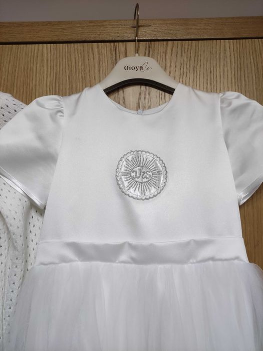 Sukienka komunijna z dodatkami