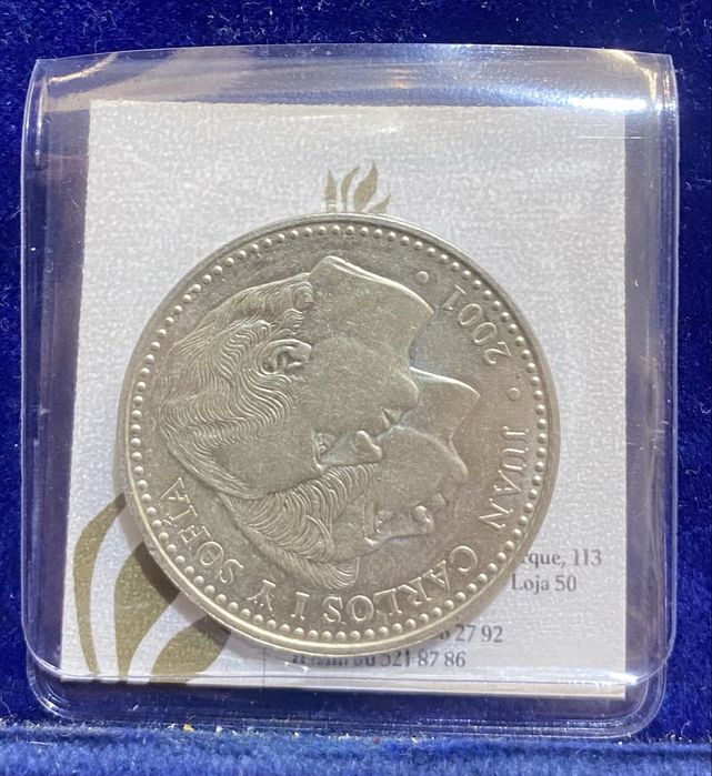 Moeda Espanha 2000 Pesetas 2001