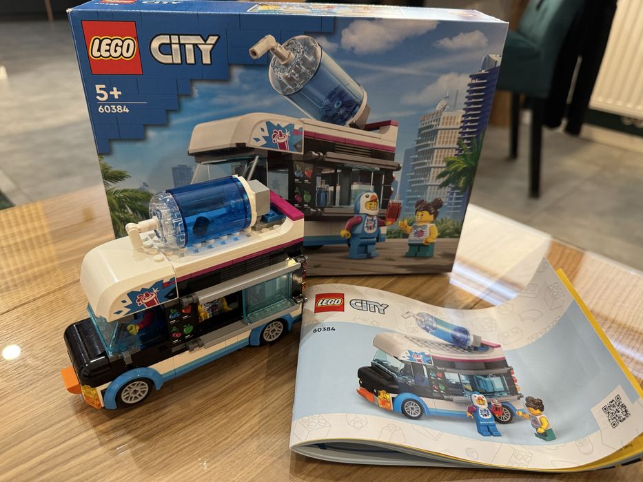 Lego city pingwinia furgonetka ze slushem 60384