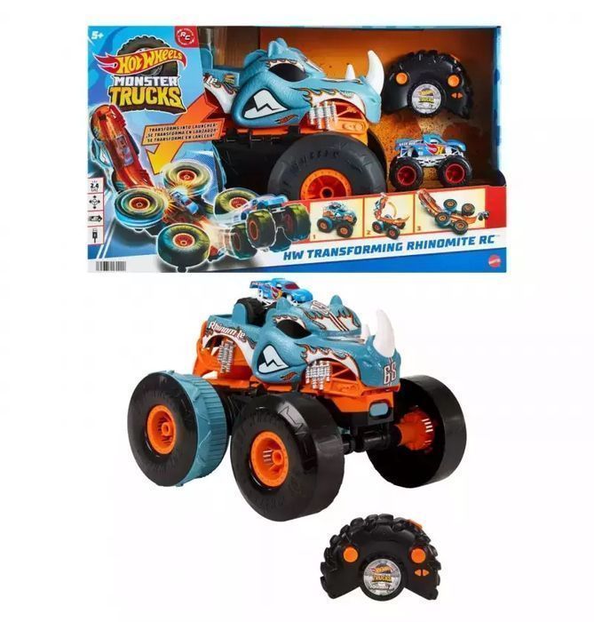 Pojazd RC Monster Trucks. Hot Wheels