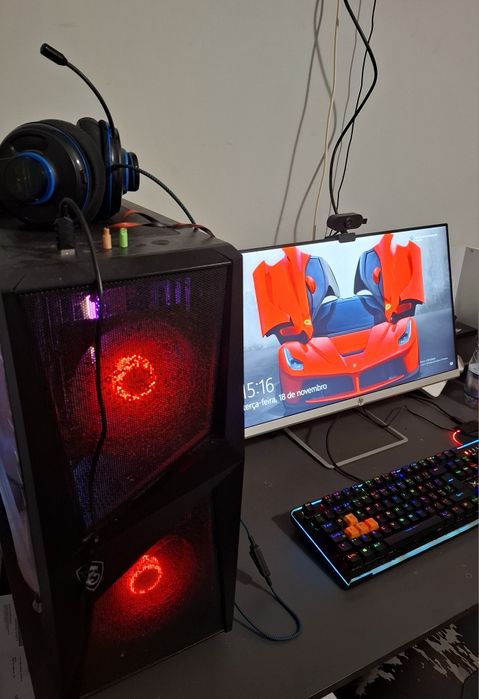 Torre Gaming RTX 2060 (6GB) + Monitor 120hz - Setup Completo