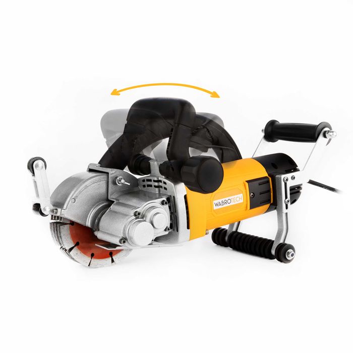 Bruzdownica WT1009 WABROTECH 1800W regulacja 8-42mm głęb 38mm 5 tarcz