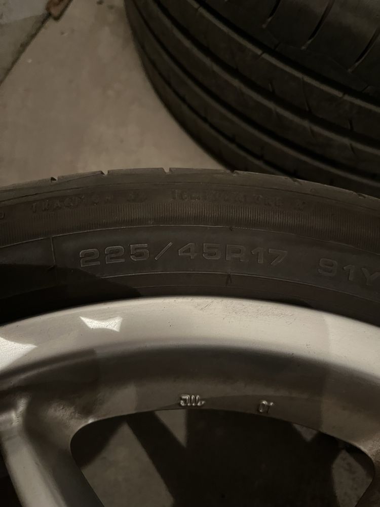 Felgi BBS 225/45 r17 et38