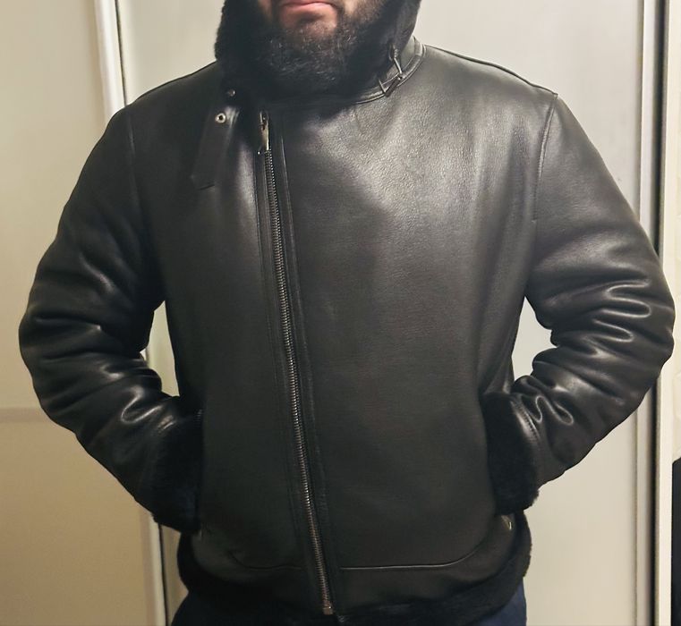 Натуральная дубленка мужская