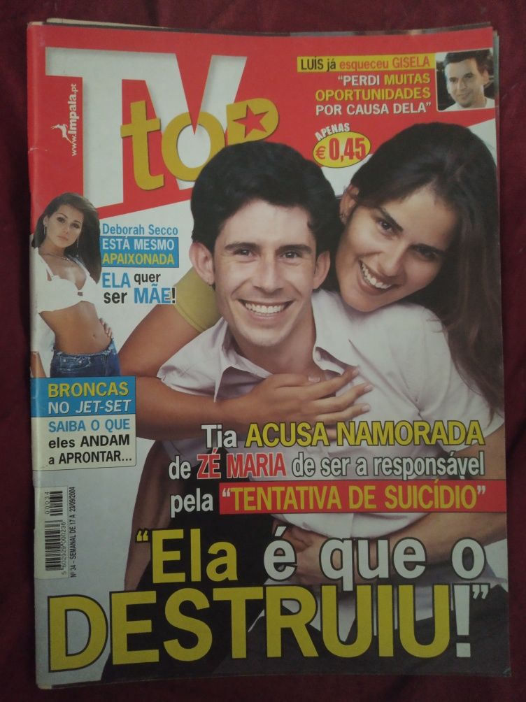Revistas FLASH, MULHER MODERNA, TV a DOIS
