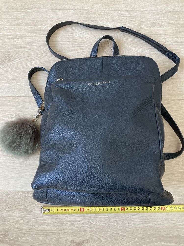 Markowy plecak włoski Davina Firenze - Made in Italy