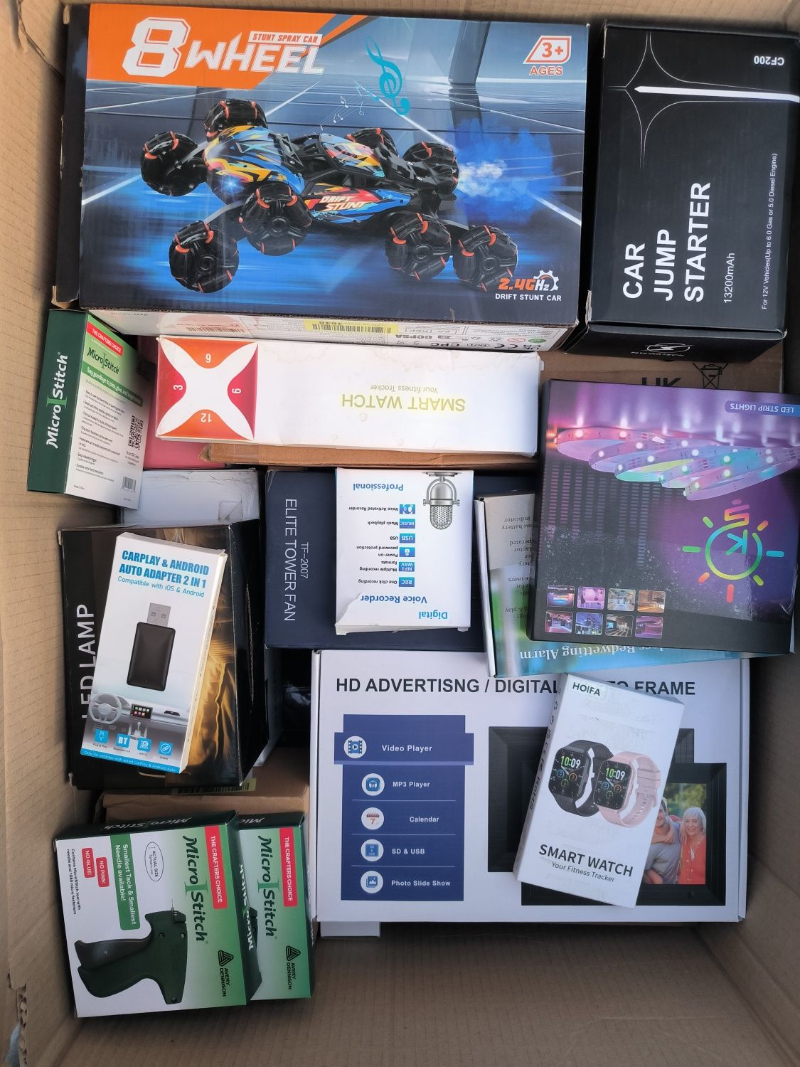 Бокси Amazon mix, Амазон опт, палети