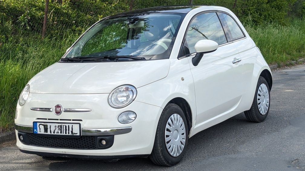 Fiat 500 po prostu piękny panorama dach klimatyzacja elektryka inne