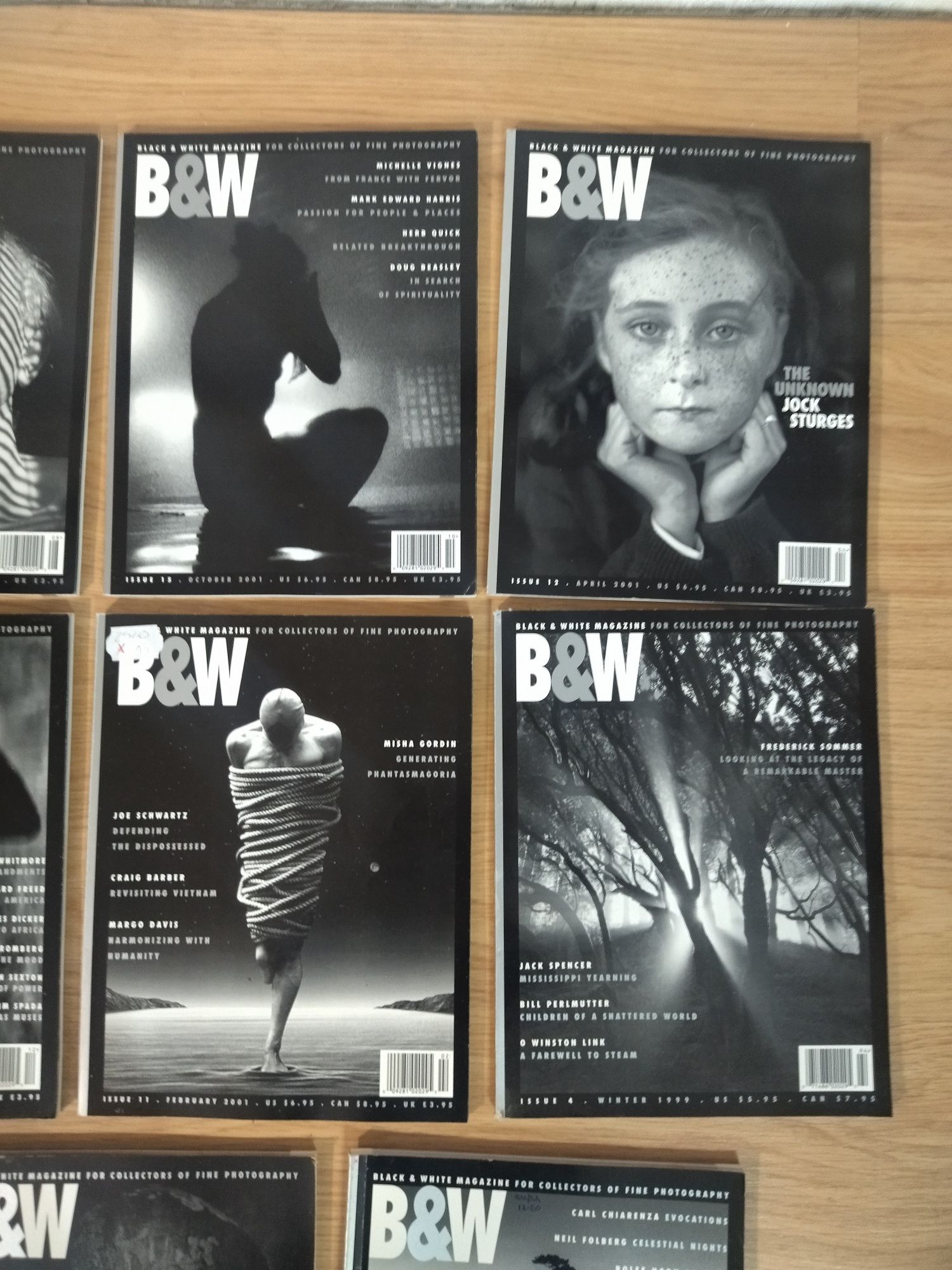 11 revistas fotografia B&W