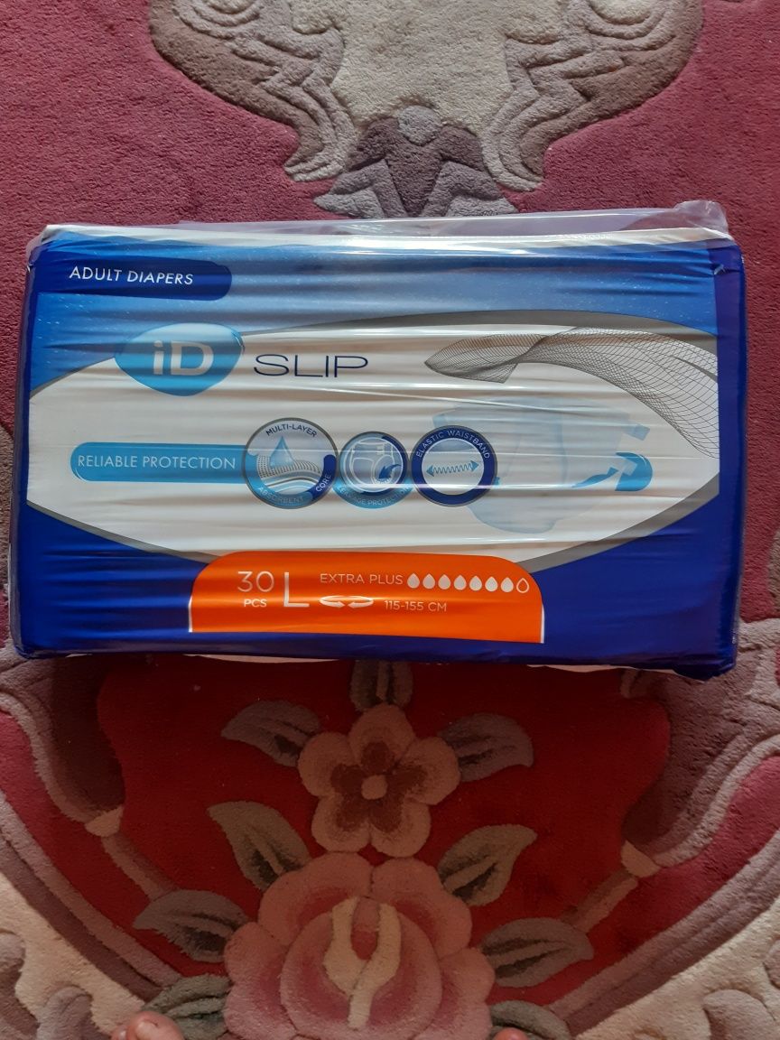 Памперсы для взрослых ID SLIP Extra Plus 7 капель