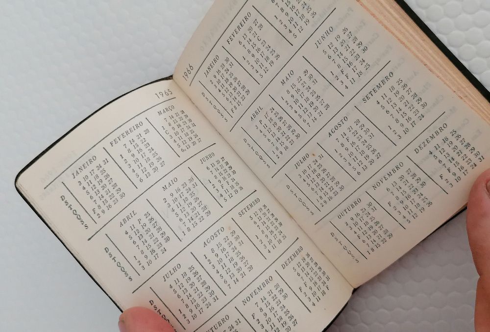 Agenda de bolso, 1965 , (uma raridade)
