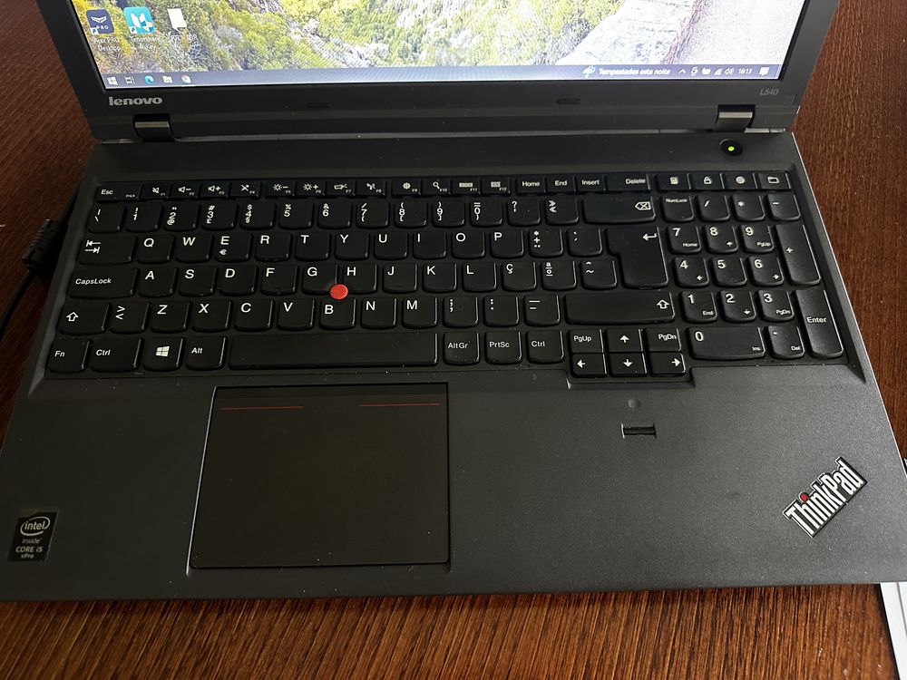 Portatil lenovo thinkpad I5 com 12gb ram, disco ssd 500gb