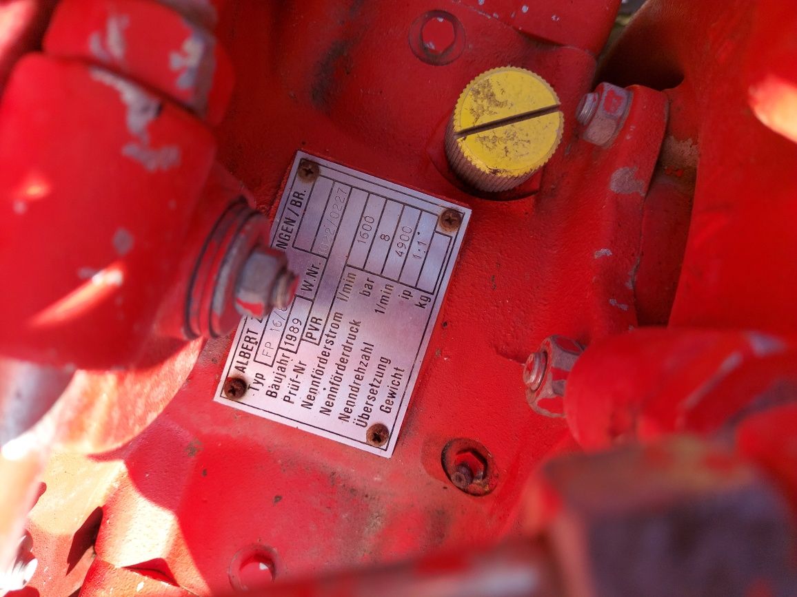 Motopompa deszczownia   Ziegler TS 16/8 z rozrusznikiem  1600 /4900