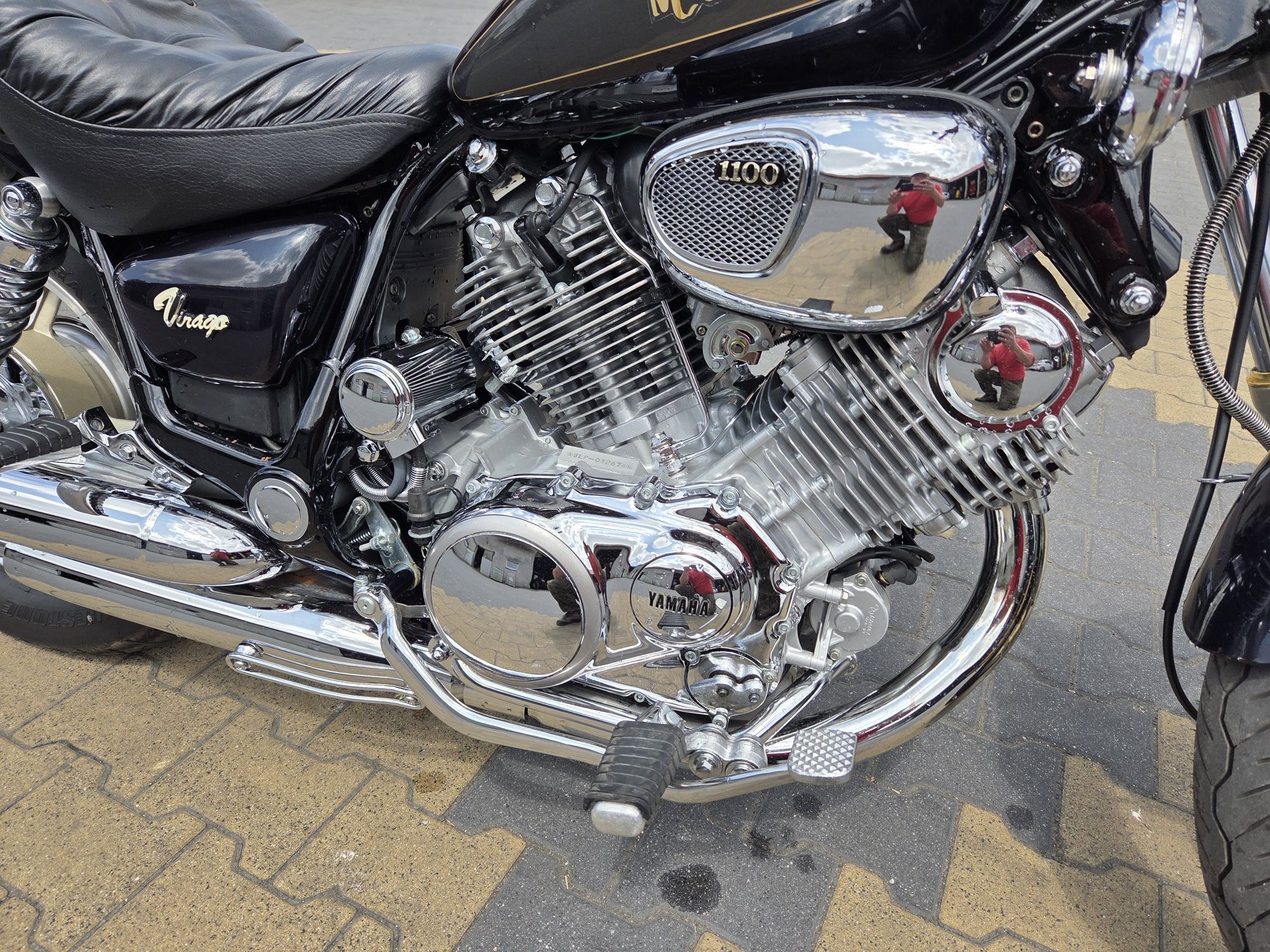 Motor Yamaha Virago 1100 przebieg 1400km