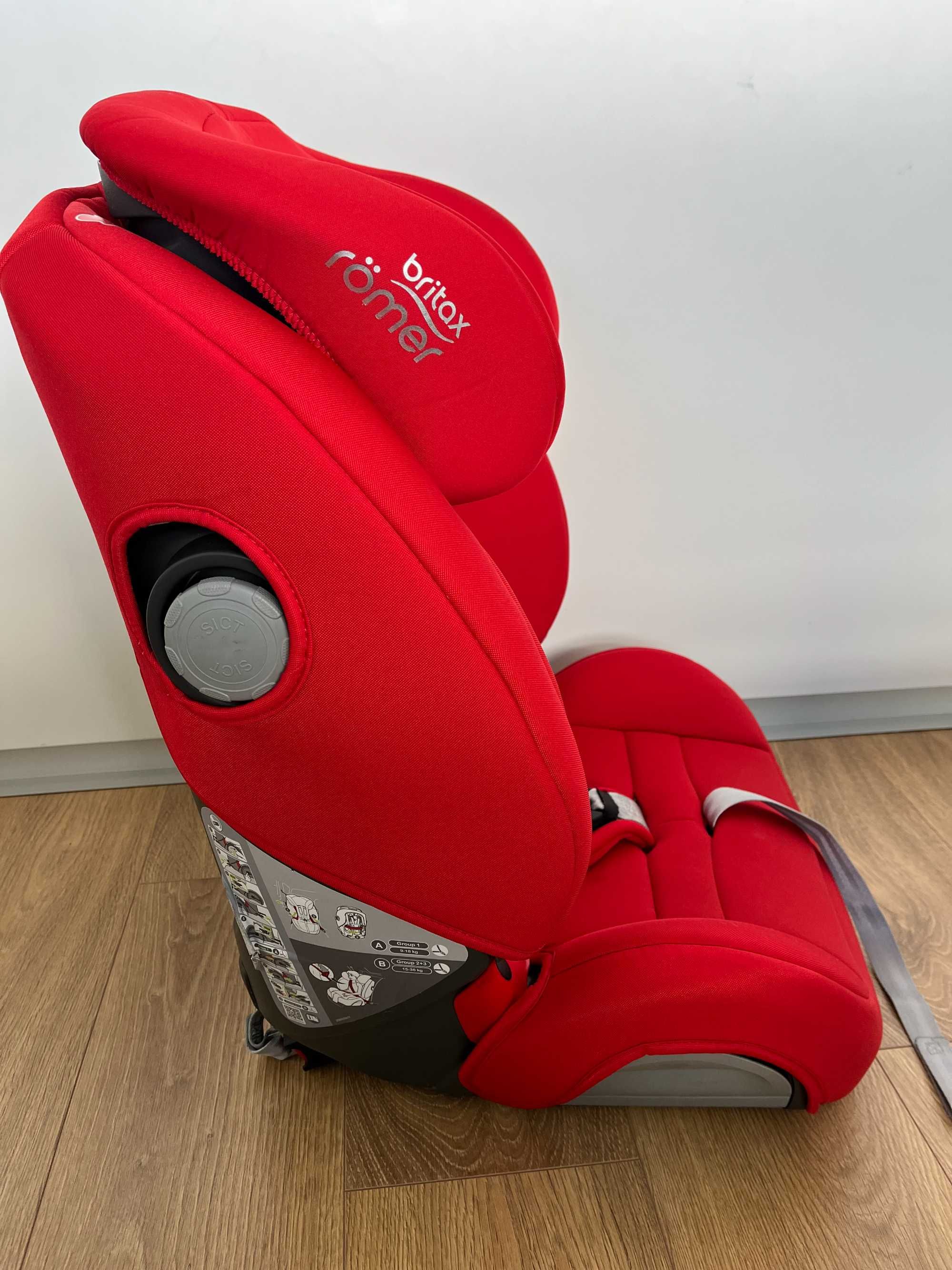 Cadeira auto Britax Romer 9-36kg EVOLVA 1-2-3 SL SICT
