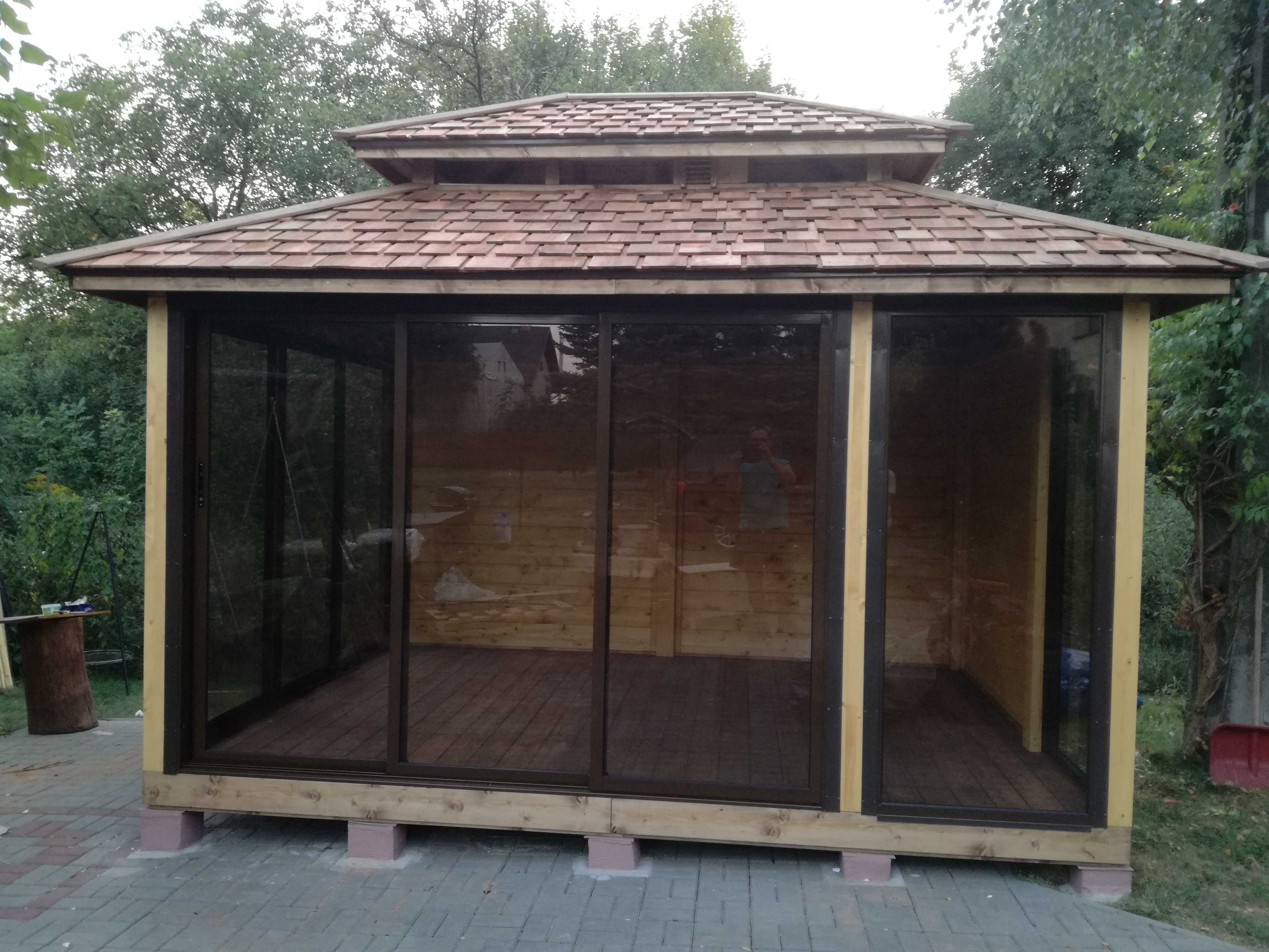 Drzwi przesuwne aluminiowe drzwi do altan system przesuwny domek drewn