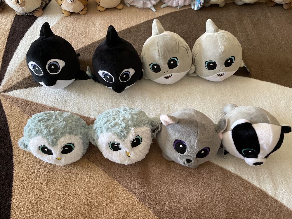 Peluches pingo doce bando do bosque e mar