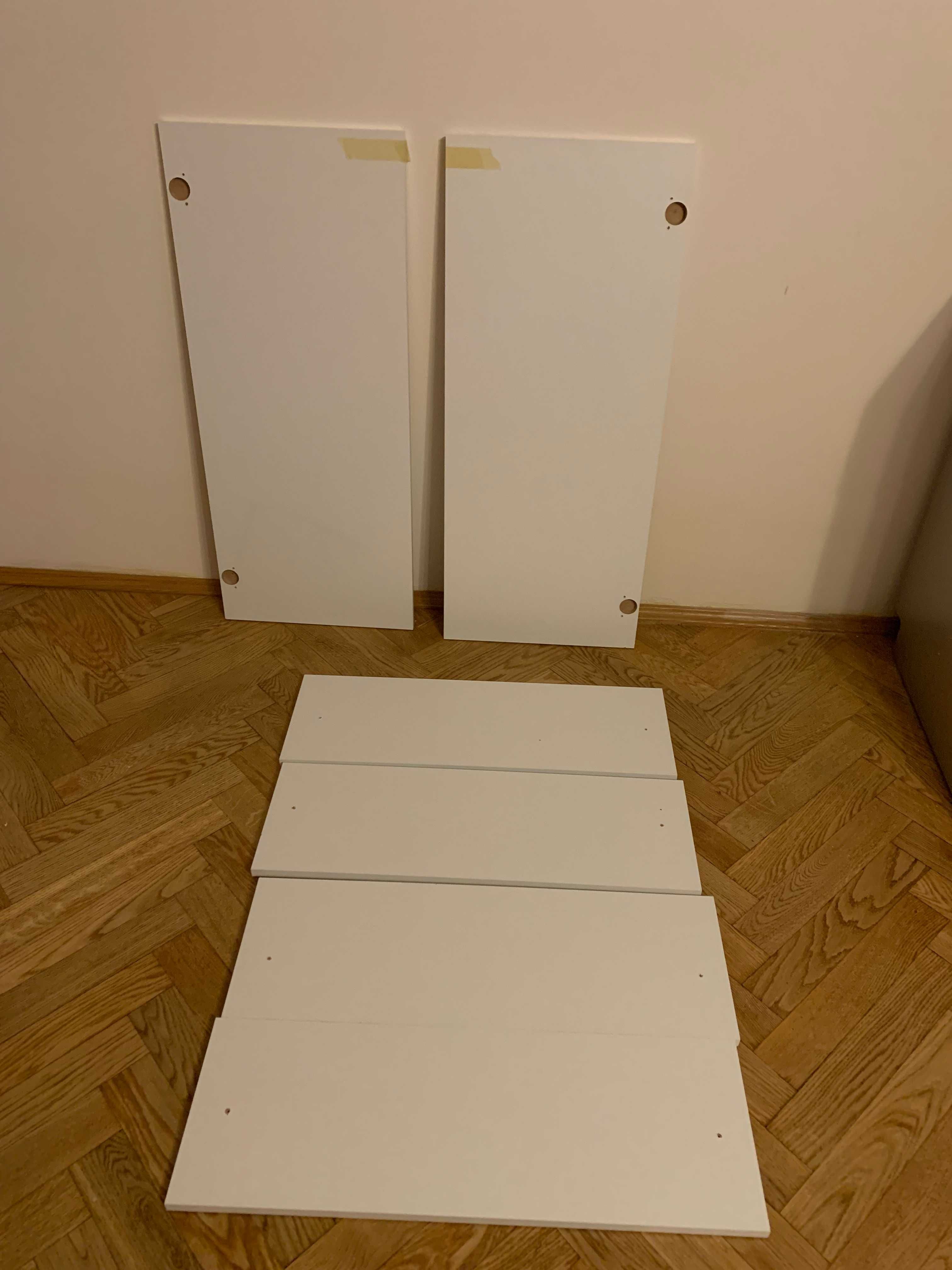 Fronty kuchenne na wymiar MDF w kolorze białym,  lakierowane NOWE