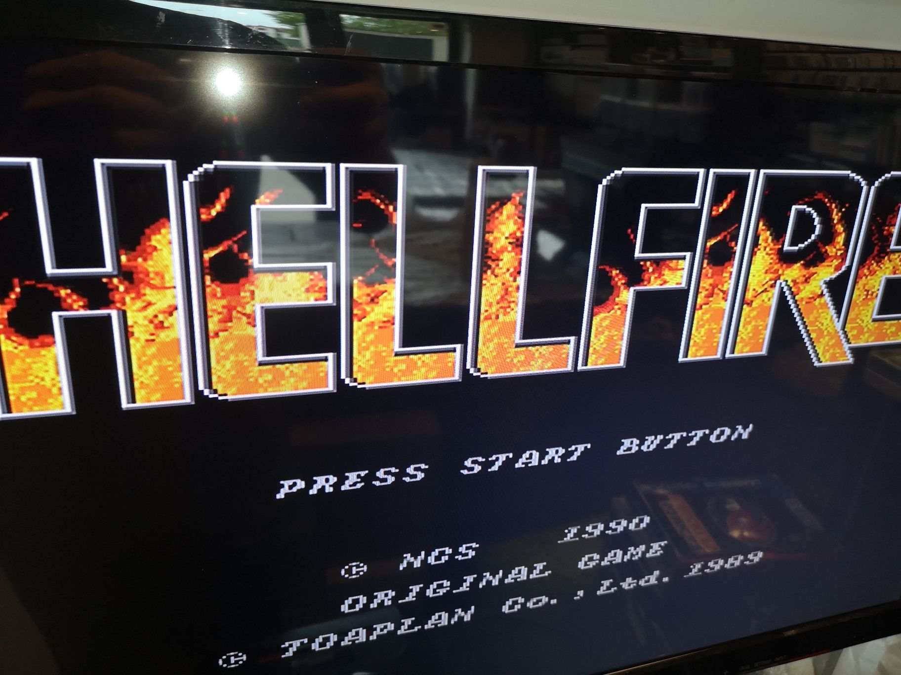 Hellfire SEGA MEGA DRIVE gra (oryginał testowany Box) kioskzgrami