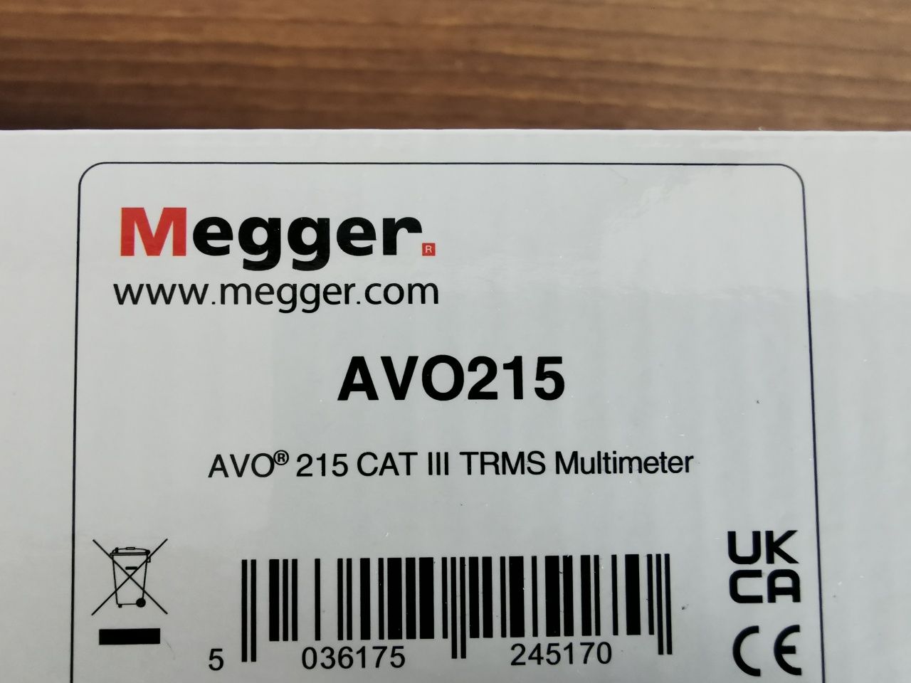 Multimetr miernik megger avo215 jak eazy volt sonel