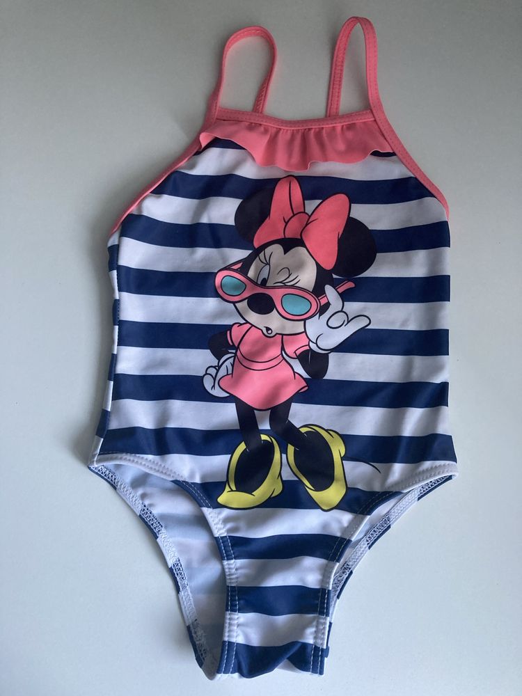 Strój kąpielowy dla dziewczynki Myszka Mini r. 92/98 jednoczęściowy