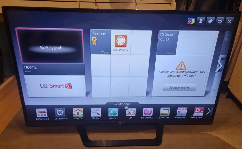 Telewizor LG 47LM640S – 47 cali, Full HD, 3D, Smart TV