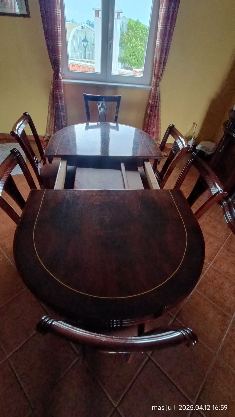 Conjunto de sala de jantar e bar