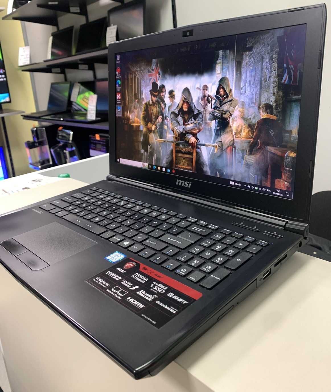 Ігровий ноутбук MSI  16J5 15.6" (1920x1080) nVidia GeForce GTX 960M