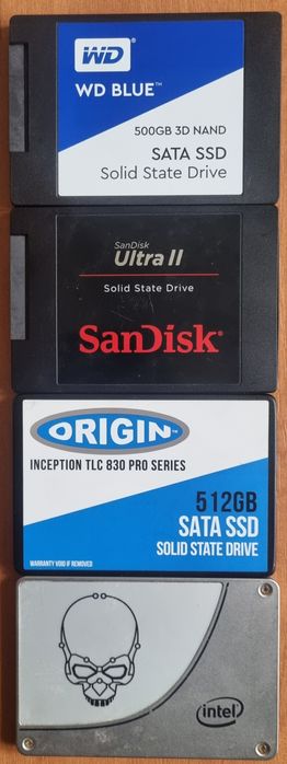 Накопичувач ссд sata 480/500/512gb