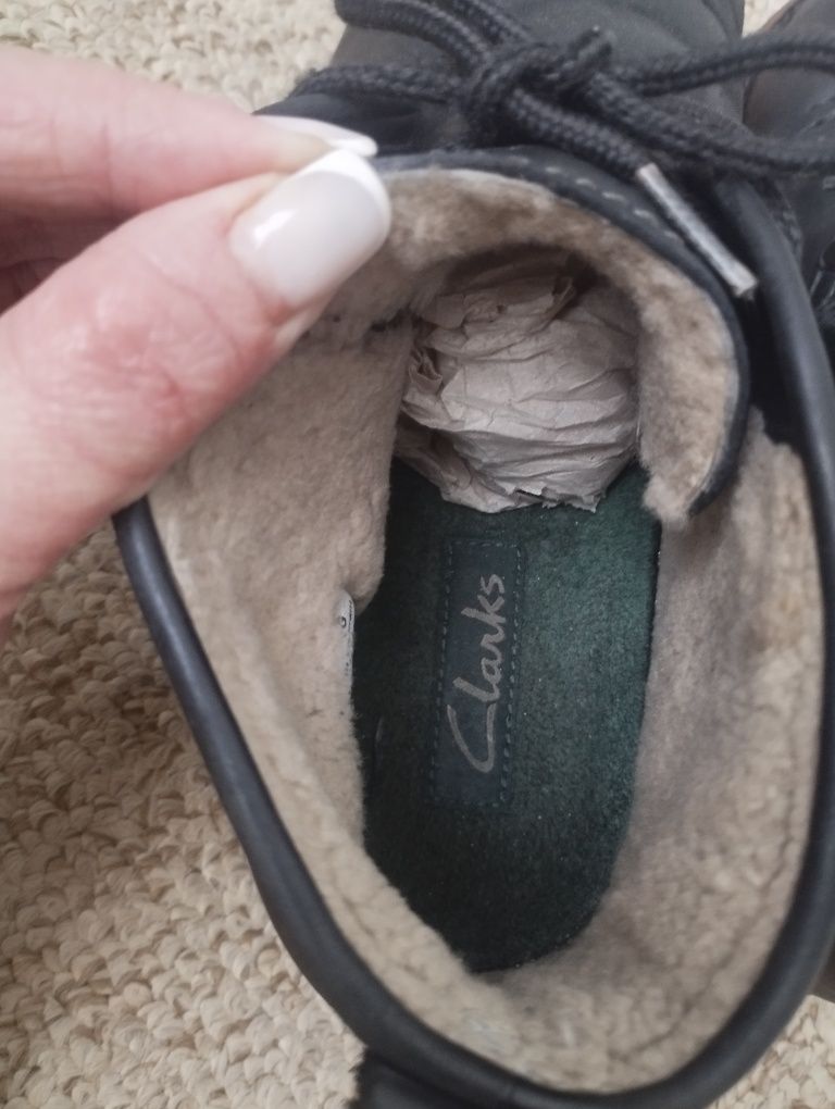 Ботинки зимние Clarks 45 р