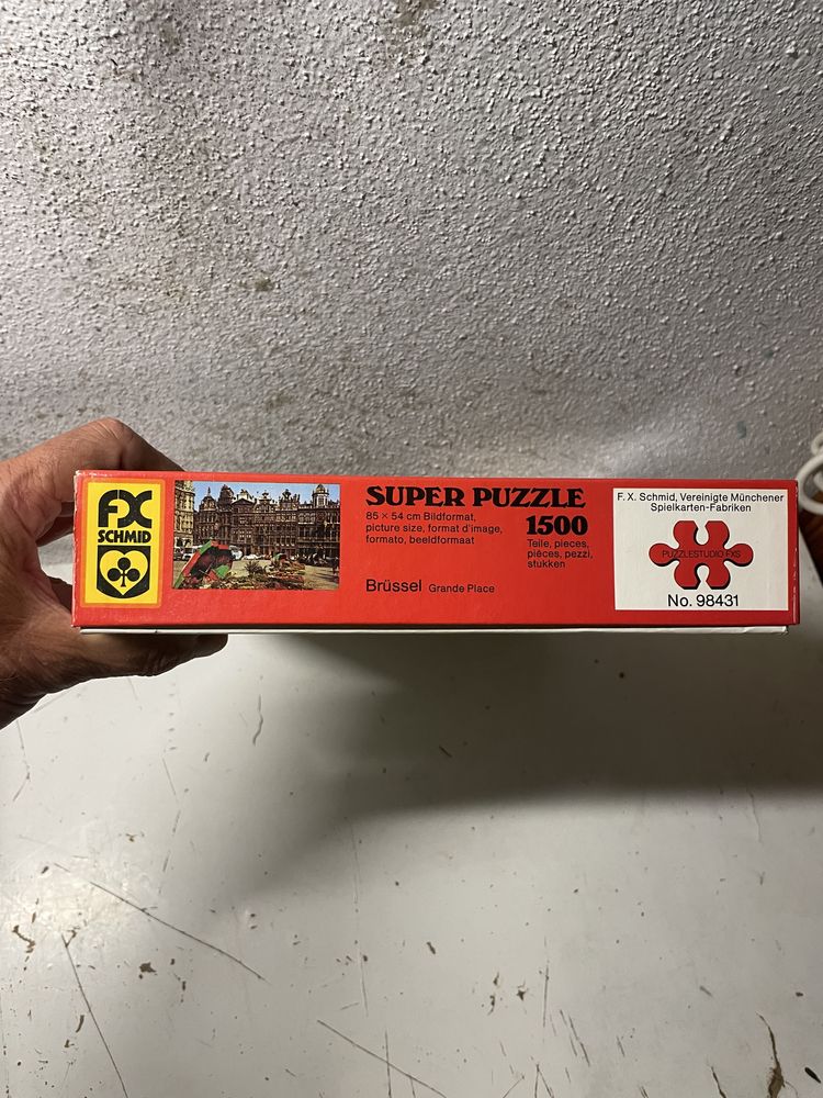 puzzle 1500 peças como novo e completo