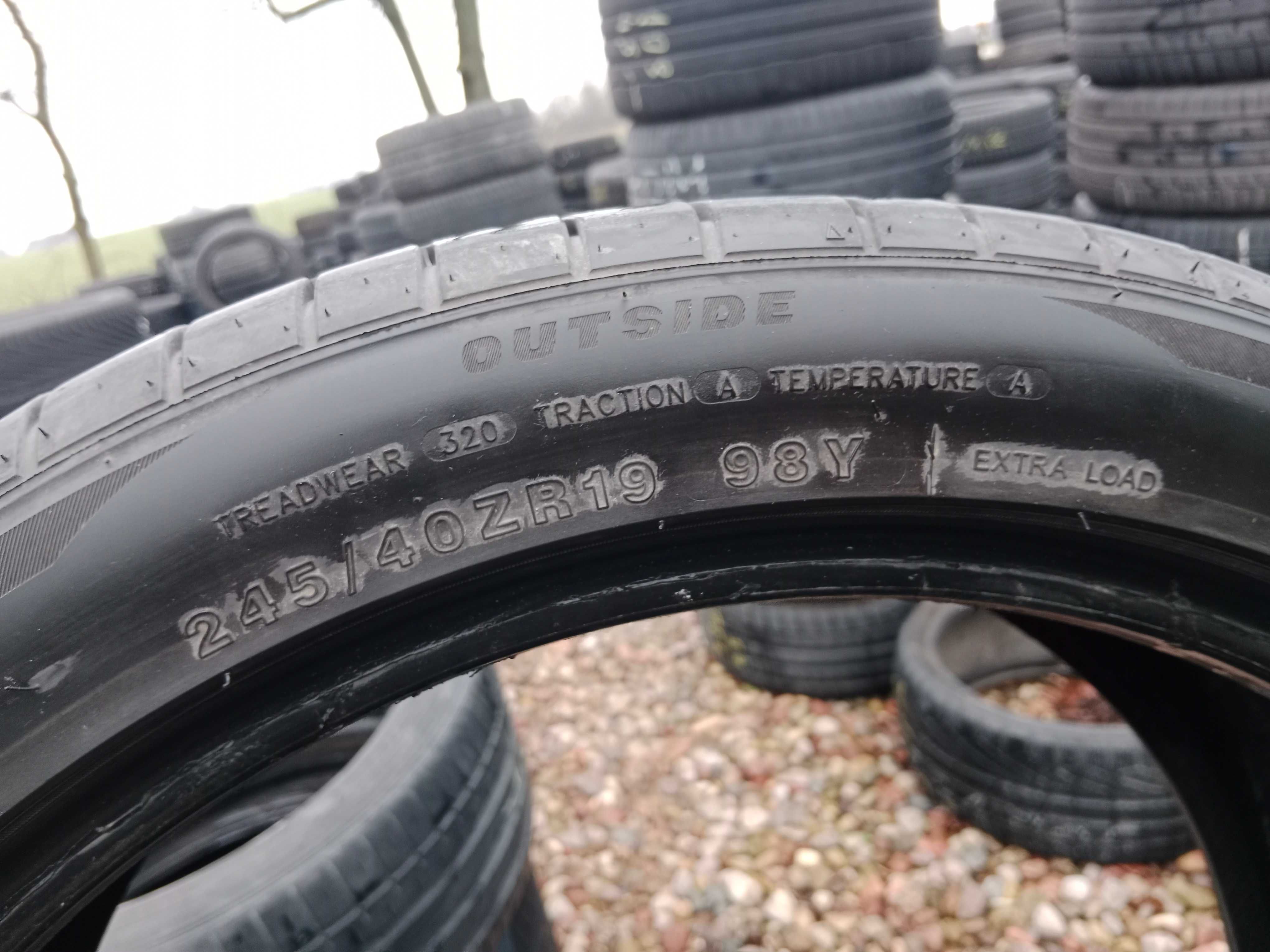 Opona używana 245/40R19 Imperial Ecosport 2 1szt.