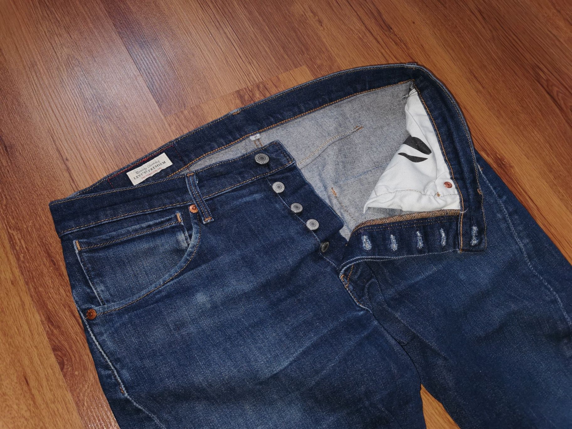 Levi's lot lej 512 W33 L32 engineered spodnie jeansowe jeansy Levis